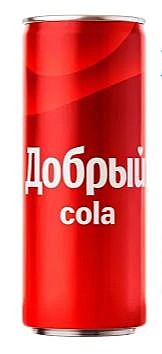 Добрый Cola 0.33л ж/б